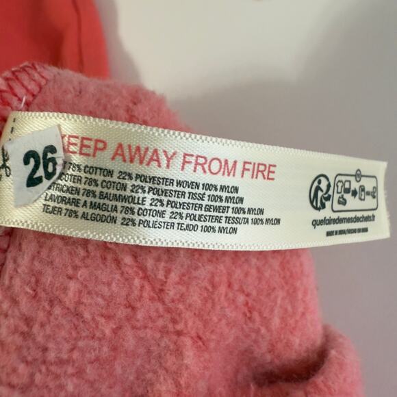 NWT Free‎ People Oversized Away We Go Half Zip Pullover in Pink Hibiscus XL - Picture 7 of 7